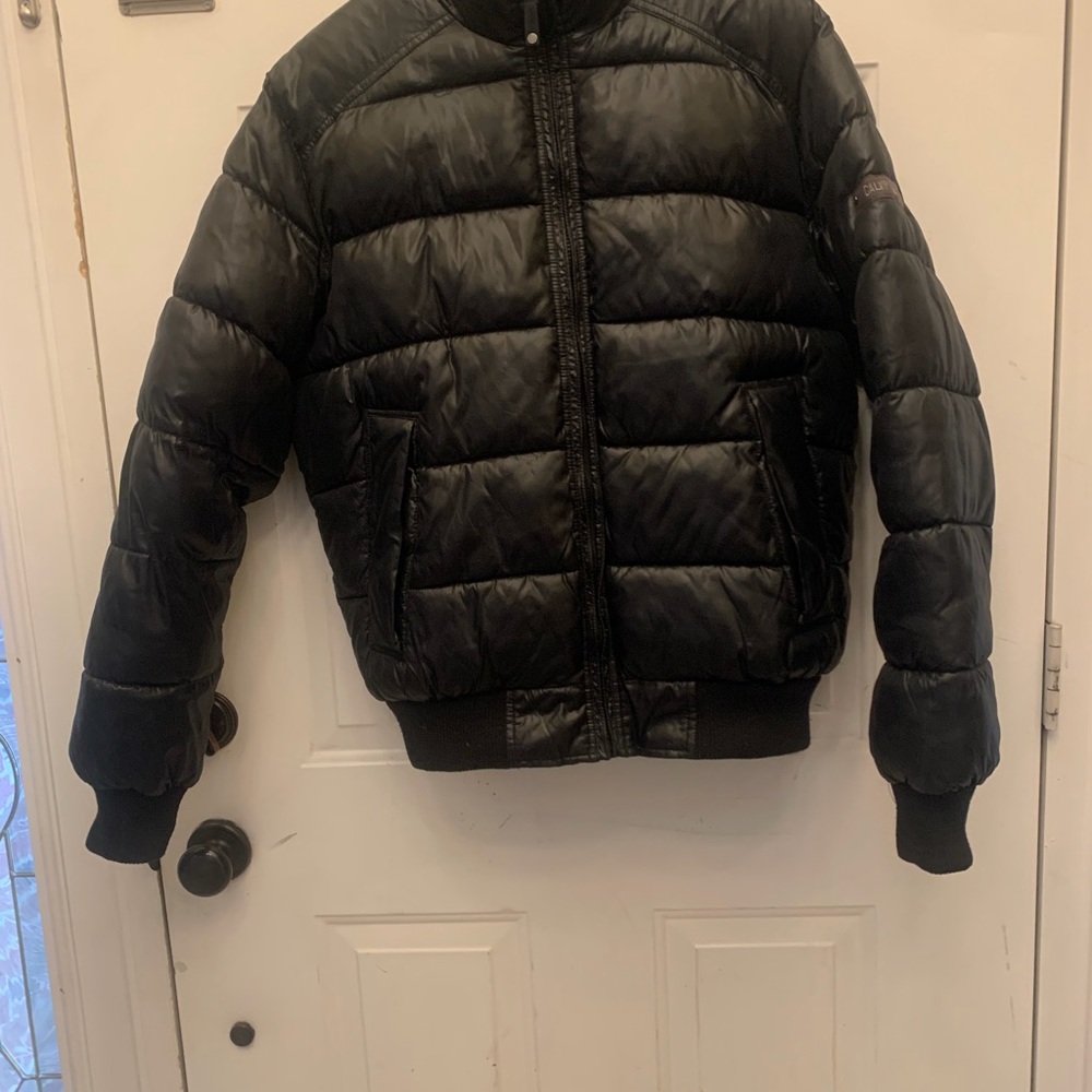 Calvin Klein Jeans Black Puffer Jacket